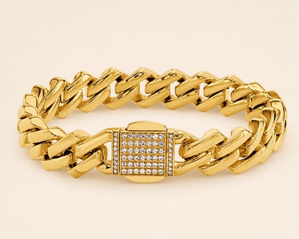 Gold Cuban Bracelet