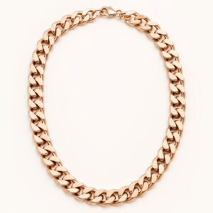 10mm Rose Gold-Tone Curb Chain — product view