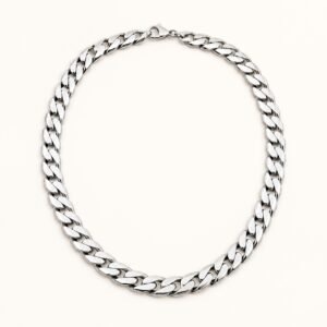 10mm Polished Stainless Steel Curb Chain — product view