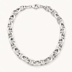 Wide Polished Mariner-Link Chain — product view
