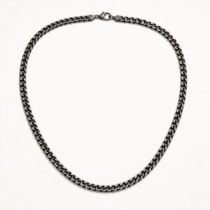 4mm Antique-Finish Franco-Link Chain — product view