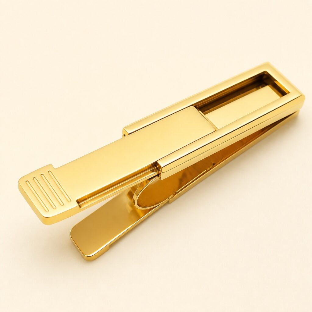 18K Gold-Plated Pull-Out Money Clip