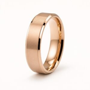 6mm Rose Gold-Tone Stainless Steel Band — product view