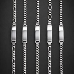 925 Silver ID Bracelet