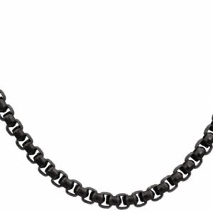 Black Diamond-Cut Box Rolo Chain — packshot