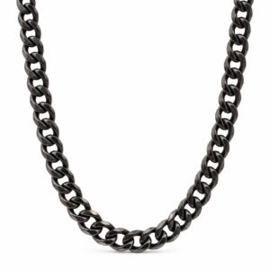 10mm Gunmetal Curb Chain — packshot