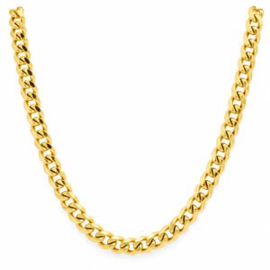 7mm Gold Curb Chain — packshot